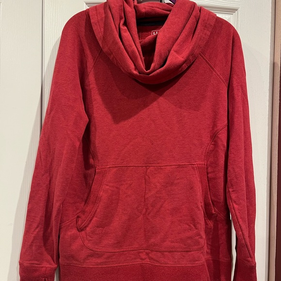L.L. Bean Sweaters - L.L. Bean Red Women's Cowl Neck Sweater